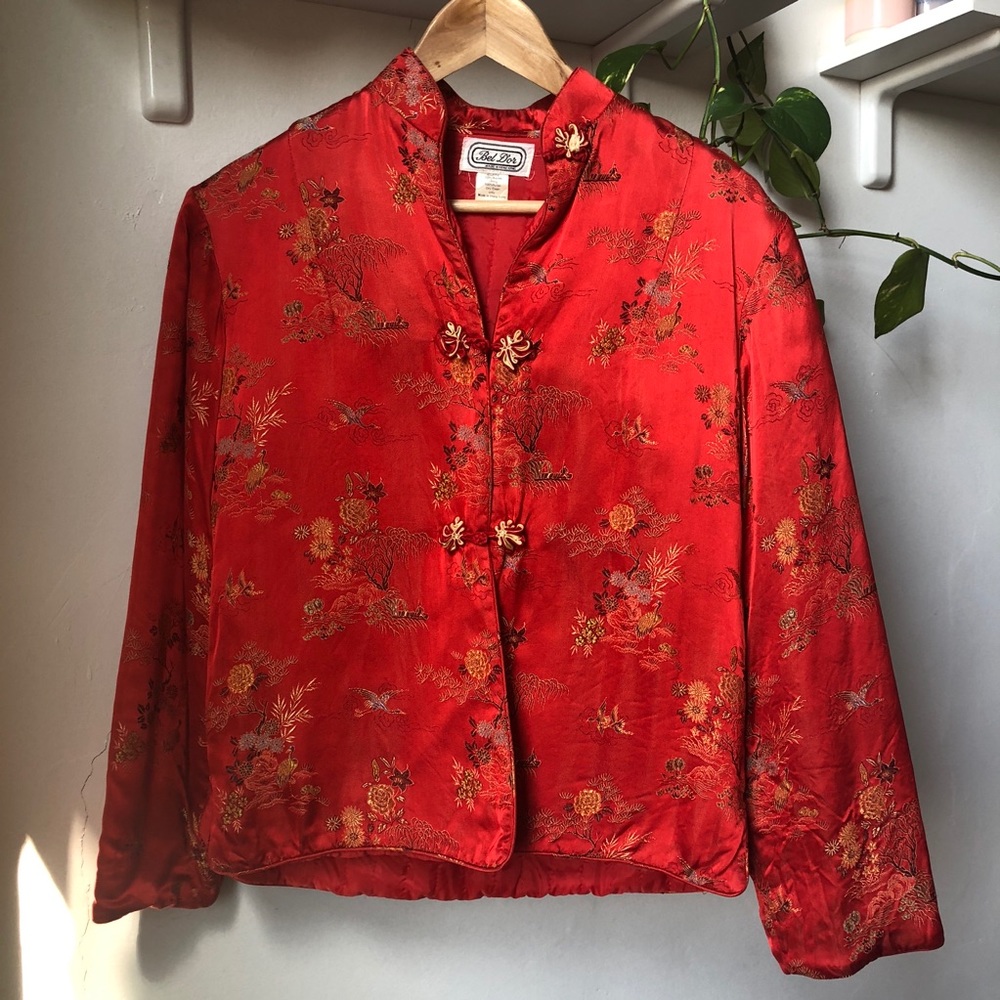 Vintage Chinese Red Jacket